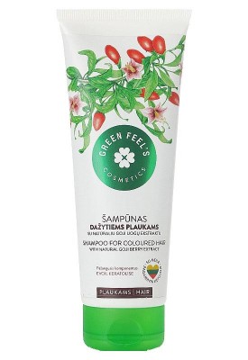 Sampon pentru Par Vopsit cu Extras Natural de Goji 400 ml Green Feel&amp;#039;s foto