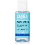 Delia Cosmetics Travel with me gel de curățare faciale 50 ml