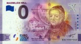 !!! 0 EURO SOUVENIR - SLOVACIA , ASTRONOMUL MAXIMILIAN HELL - 2020.1 - UNC // NU TRIMIT PRIN CURIER