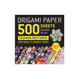 Origami Paper 500 Sheets Flower Patterns 6 (15 CM): Tuttle Origami Paper: High-Quality Double-Sided Origami Sheets Printed with 12 Different Patterns