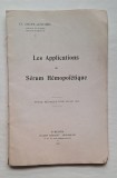 Teză 1912 &ndash; Les Applications du S&eacute;rum H&eacute;mopo&iuml;&eacute;tique, Cl. Deflandre &ndash; Suresnes (Cr&eacute;mieu)