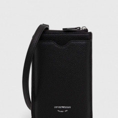 Emporio Armani borseta culoarea negru