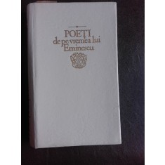 Poeti de pe vremea lui Eminescu, antologie de Eugen Lungu