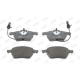 Set placute frana Jurid 573037J, parte montare : punte fata