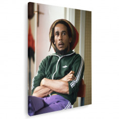 Tablou afis Bob Marley cantaret 2417 Tablou canvas pe panza CU RAMA 70x100 cm