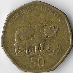 Moneda 50 shilingi 1996 - Tanzania