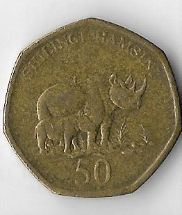 Moneda 50 shilingi 1996 - Tanzania
