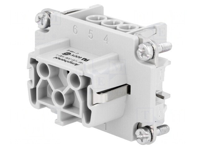Conector HDC Contact Mamă 6 6 PE 22A