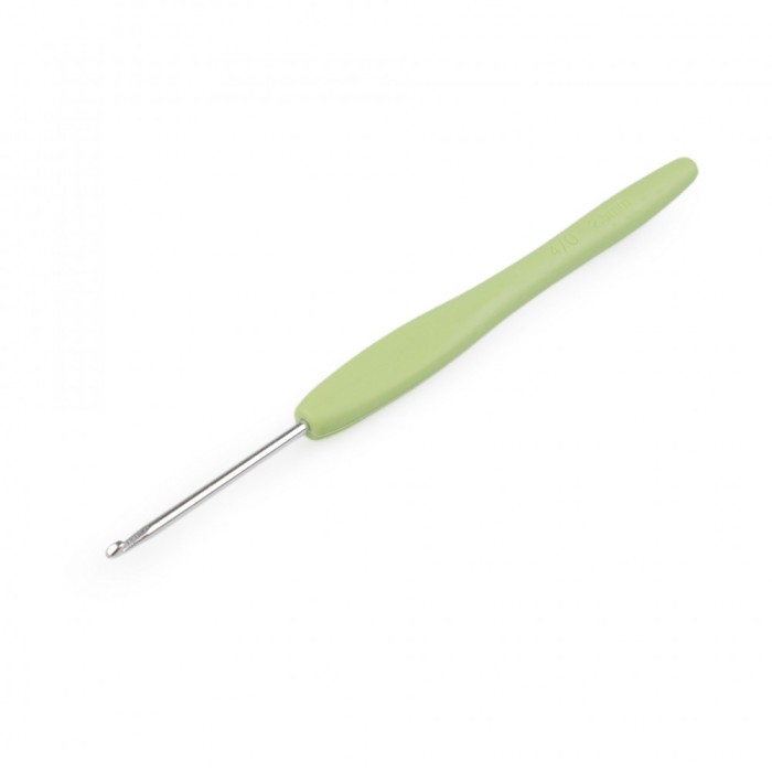 Croset cu maner din silicon dimensiune 2.5 mm Verde deschis