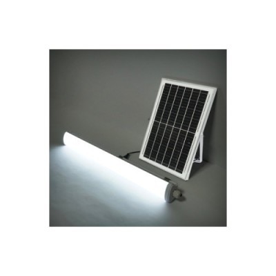 Lampa LED 150W, 6500K cu panou solar policristalin, telecomanda si acumulator 3600mAh IP20 Cod: BK79044 Automotive TrustedCars foto