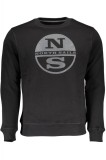 Cumpara ieftin Bluza barbati, cu imprimeu cu logo, Regular fit, negru, L
