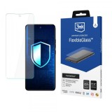 Folie de protectie Ecran 3MK FlexibleGlass pentru Samsung Galaxy A25 A256, Sticla Flexibila, Full Glue