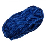 Fir Tricotat, Sewing, Catifelat, Culoare Albastru, Greutate 50g, Oem