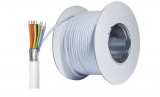 Rola cablu sistem alarma 50 metri , 8 x 0.22 mm , ecranat AZ6360