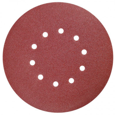 Disc abraziv perforat pentru slefuit diametru 225 mm granulatie 180 Dedra foto