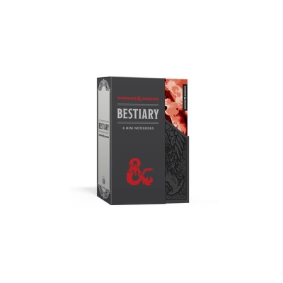 Dungeons and Dragons Bestiary Notebook Set: 8 Mini Notebooks foto