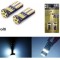Set 2 becuri T10 12V 3030SMD