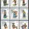 Monaco 1984 Mi 1653/61 MNH - Crăciun: Figurine din Provence (I)