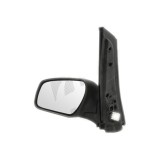 Oglinda exterioara Ford C-Max, 06.2010, Ford Focus C-Max, 10.2007, partea Stanga, culoare sticla crom, sticla convexa, cu carcasa grunduita, cu