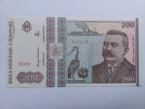 Romania - 200 Lei 1992 UNC