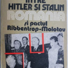 Intre Hitler si Stalin. Romania si pactul Ribbentrop-Molotov – Florin Constantiniu