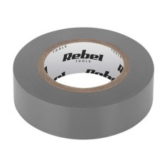 Banda izolatoare 0.13X19X10YD gri REBEL