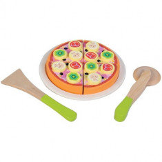 Jucarie de Lemn New Classic Toys Pizza Funghi foto