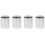 Set 4 capace zincate pentru supapa cauciucuri din aluminiu
