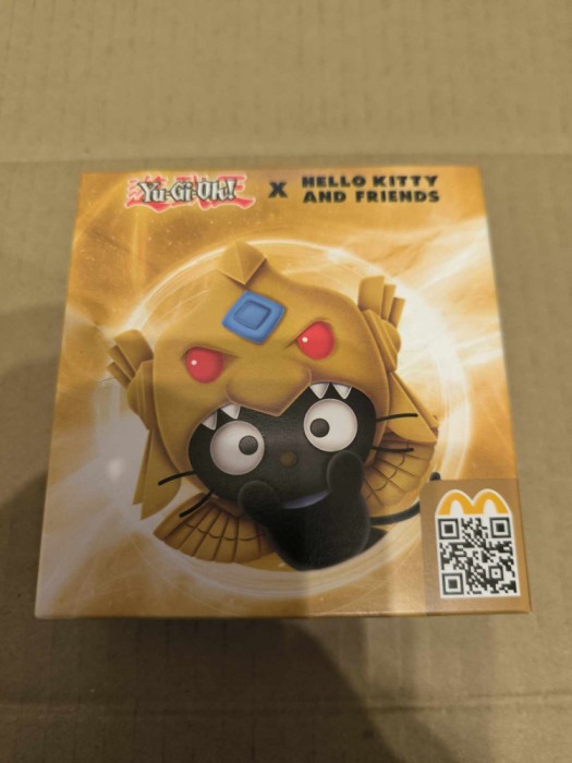 2024 Happy Meal McDonalds-Hello Kity-Yu Gi Oh - Chococat x Winget Dragon of Ra
