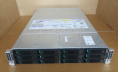 Intel H2312JFJR 2U Rack Server 8 x Octacore 2.6Ghz E5-2670 64 Core 128GB Ram foto