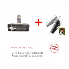 Mp3 Player Auto - Bluetooth - 4 x 50W + Casca Bluetooth foto