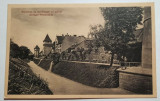 Sibiu 1933 Turnurile de fortificatie, stampila Societatii de excursie Calatorul, Necirculata, Printata
