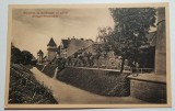 Sibiu 1933 Turnurile de fortificatie, stampila Societatii de excursie Calatorul