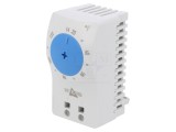 Senzor: termostat NO 10A 250VAC cleme cu arc 60x33x41mm IP20, 11101.9-01