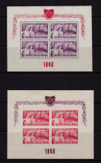 Romania 1948 OSP set minicoli LP 249a / Michel 1171-1176 foto