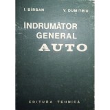 I. Birsan - Indrumator general auto (Editia: 1971)