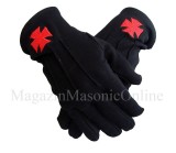 Manusi bumbac negre Cavaler Templier, Fashion Manufacturer