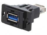 Adaptor USB A DualSlim USB 3.0 Aurit