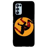 Husa compatibila cu Oppo A5 (2020) model Spiderman Swing, Silicon, TPU, Viceversa, Transparent, Carcasa