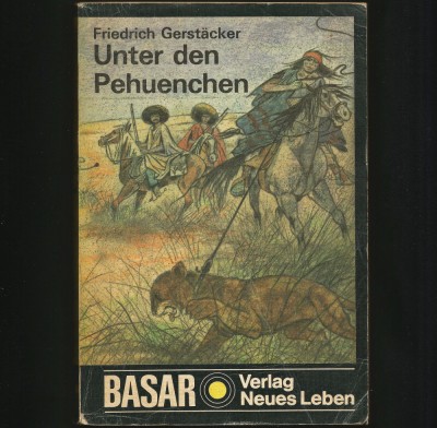 UNTER DEN PEHUENCHEN / PRINTRE PEHUENCHENI / AMERINDIENI - FRIEDRICH GERSTACKER foto