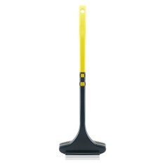 Perie de spalat si curatat geamuri, flippy, pentru plase si suprafete diverse, 46x16x5 cm, verde-galben