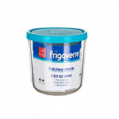 Caserola alimente sticla 0.8L FRIGOVERRE rotunda inalta 12 CM foto