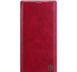 Husa Telefon Nillkin, Samsung Galaxy Note 10, Qin Leather Case, Red