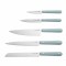 Set Cutite BergHOFF Slate, 5 piese, Otel, Albastru HighLine Cooking
