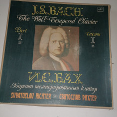 DISC / VINIL / - BACH - SVYATOSLAV RICHTER - DUBLU ALBUM