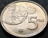 Cumpara ieftin Moneda 5 PESETAS - SPANIA, anul 1981 * cod 4510 = A.UNC, Europa