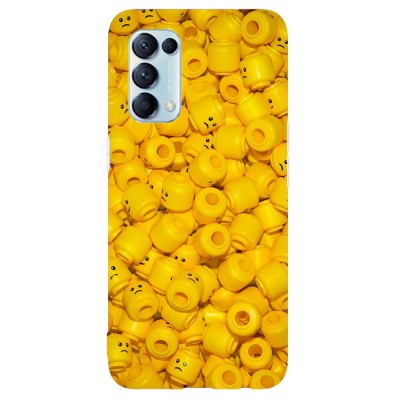 Husa compatibila cu Oppo A5 (2020) model Lego heads, Silicon, TPU, Viceversa foto