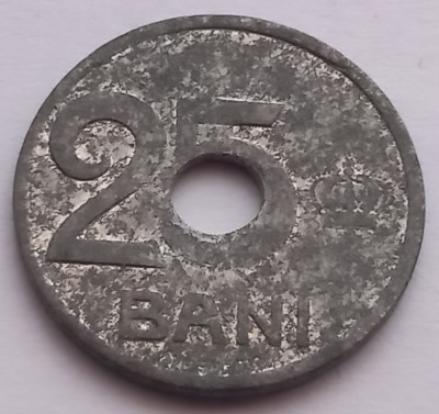 Romania, 25 Bani 1921 Aluminiu foto