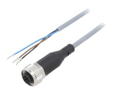 Cablu de conectare M12 3P 5m 250VAC 4A foto