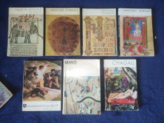 Colectia MICA BIBLIOTECA DE ARTA - 7 volume - ilustratii foto